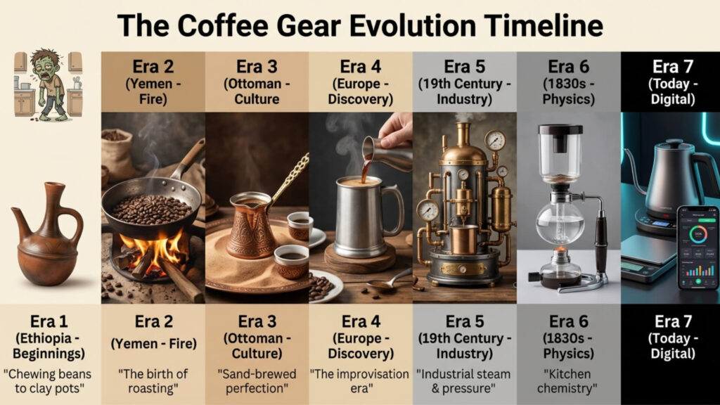 history-of-coffee-gear